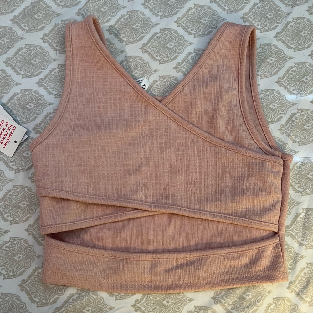 NWT Roxy Crop Tank Top - Picture 2 of 3